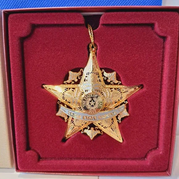 Texas State Capitol Ornament 2015 The Lone Star Christmas Collectible Box - Picture 2 of 8
